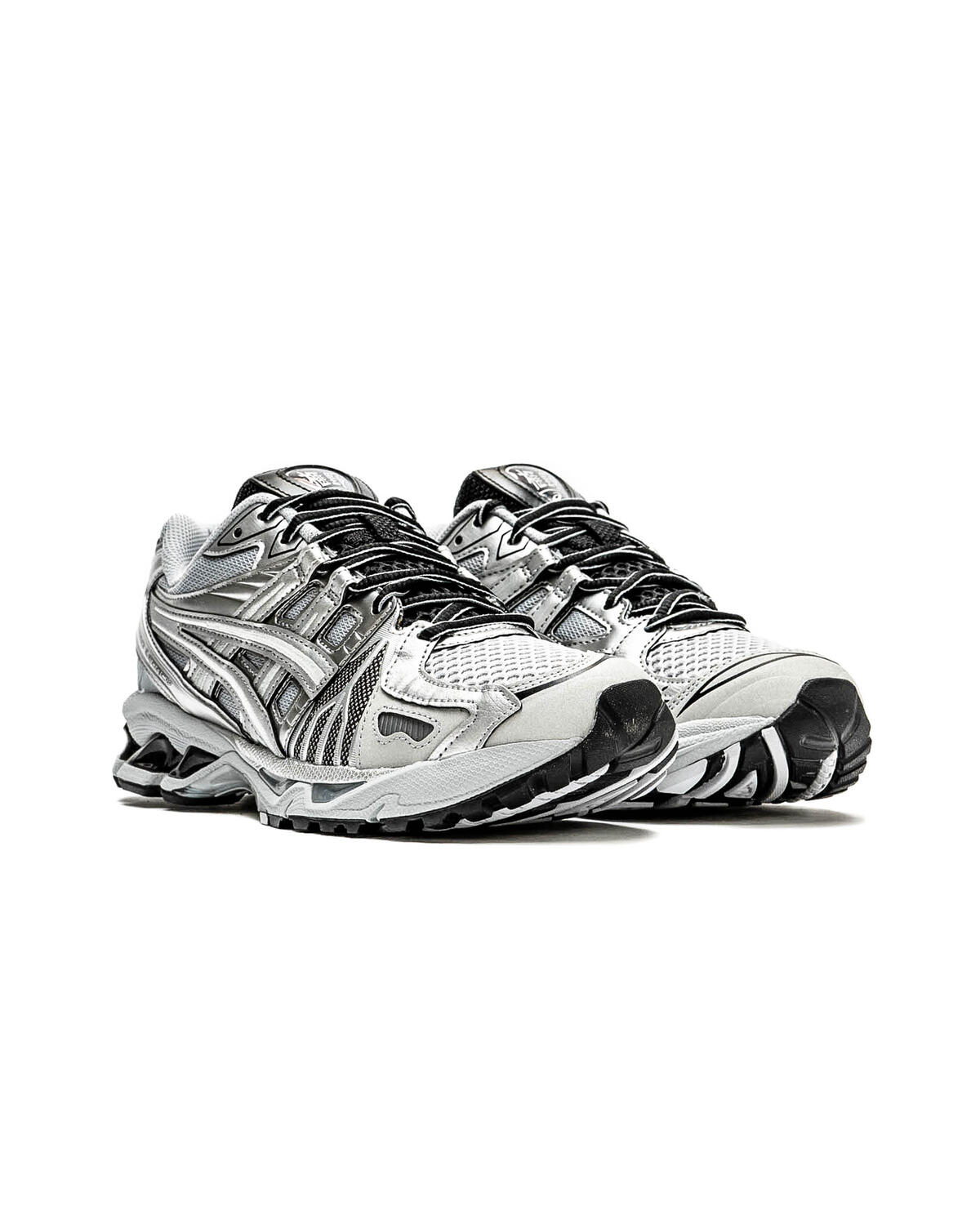 靴agics gel kayano legacy silver 30周年 シルバー - 靴